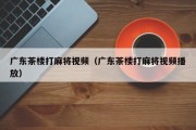 广东茶楼打麻将视频（广东茶楼打麻将视频播放）