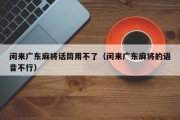 闲来广东麻将话筒用不了（闲来广东麻将的语音不行）