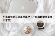广东麻将抓马怎么才算中（广东麻将捉马是什么意思）